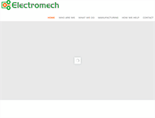 Tablet Screenshot of electromechassemblies.co.uk